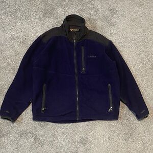 Solstice Purple and Black Performance Fleece Jacket